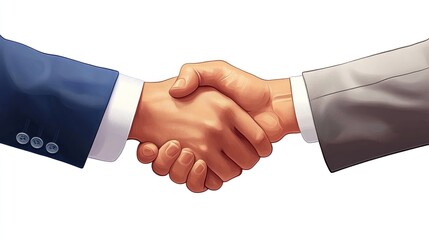 Businessmen Handshake Agreement