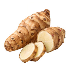 ginger isolated on white background