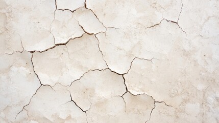 Obraz premium Cracked Earth Texture: Arid Landscape Photography