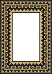 Obraz premium 9805_5_Assyrian_square_frame.eps
