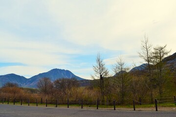 Obraz premium Senjogahara Marshland in Oku-nikko, Tochigi, Japan