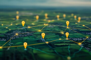 Network Connectivity Across Rural Landscape