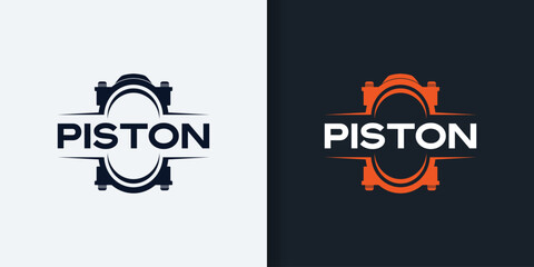 Vector logo of car parts, auto repair