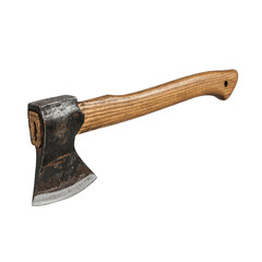 Old Axe isolated on transparent background, png