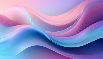 Fototapeta premium abstract colorful pastel color background with waves.