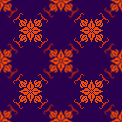 Abstract ethnic geometric pattern design for background or wallpaper Seamless pattern in tribal,folk embroidery,and Mexican style.Aztec geometric art ornament print.Design for carpet,wallpaper, clothi