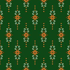 Abstract ethnic geometric pattern design for background or wallpaper Seamless pattern in tribal,folk embroidery,and Mexican style.Aztec geometric art ornament print.Design for carpet,wallpaper, clothi