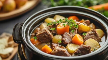 Slow cooker meals are convenient and flavorful for winter nights