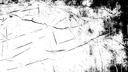 Abstract grunge texture design on a white background. Dirt texture for the background with stain and blood drop effect. Distressed texture background with black and white colors. Abstract dust texture