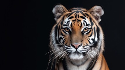 Fototapeta premium Close-up of a tiger's face