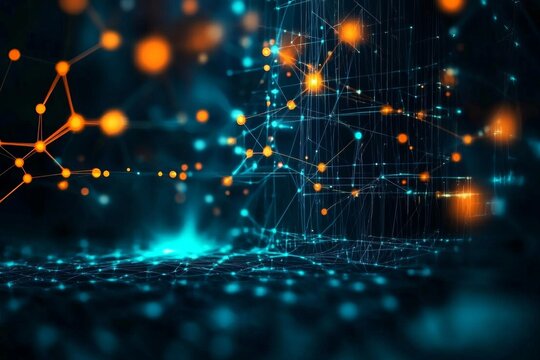 Innovative approaches to presenting scientific information using dark backgrounds.