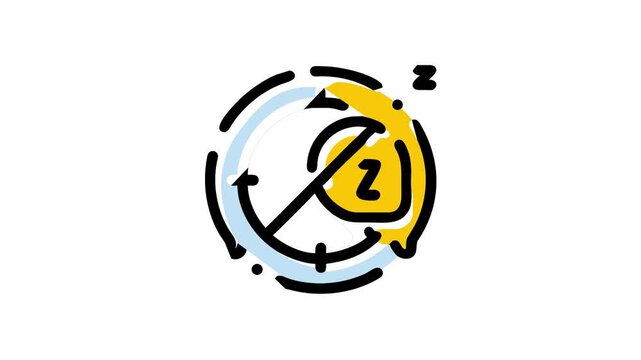  sleep restriction icon animation
