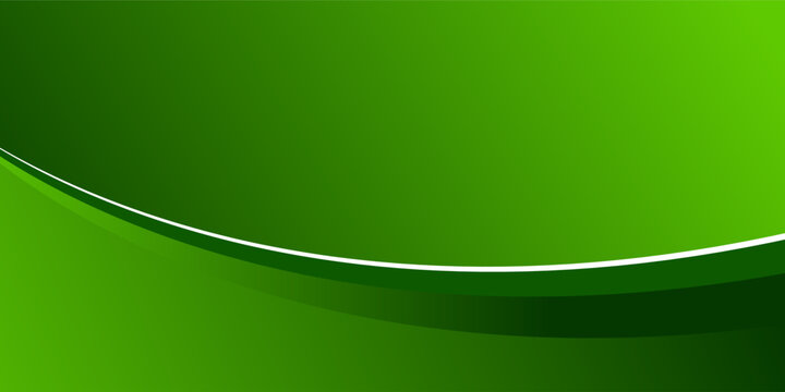 Abstract green background with overlap shadow lights pattern. Colorful green design. Simple and modern concept.