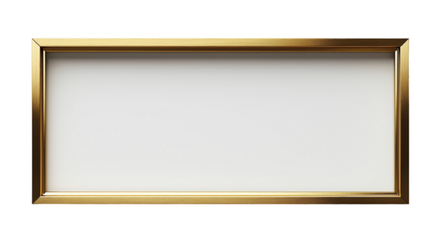 Golden Frame: A gleaming gold-colored frame, presenting an elegant and sophisticated space. It's an emblem of quality, prestige, and tasteful design.