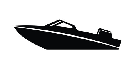 speedboat icon vector design