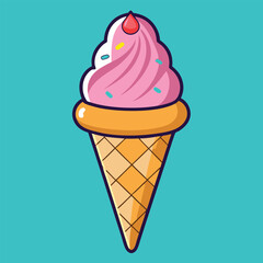 Ice-cream vector illustration