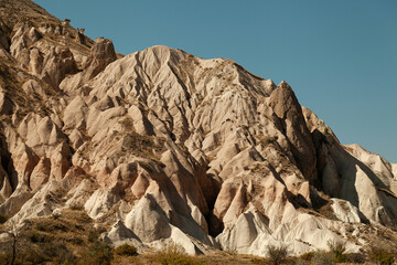 Landscape of Rose Valley in Göreme