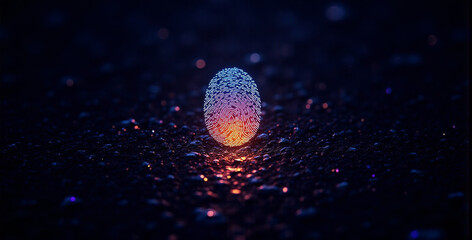 Mystical Digital Fingerprint Display