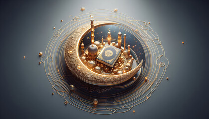 Crescent and Quran, Islamic Faith