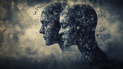 Obraz premium Emotional manipulation exploits human emotions in political struggles, including office politics, suppressing opposing views and forcing others to abandon their stance.