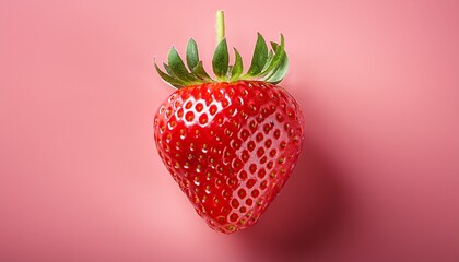 strawberry on a white background