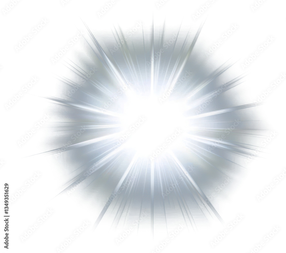 Canvas Prints png diffused light flare background effect starburst.
