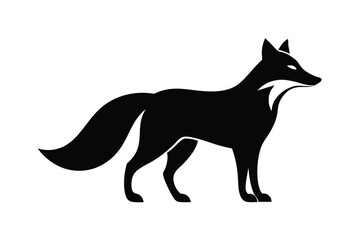 vector illustration of a fox