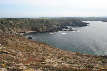 La costa di Stintino vicino a Coscia di Donna