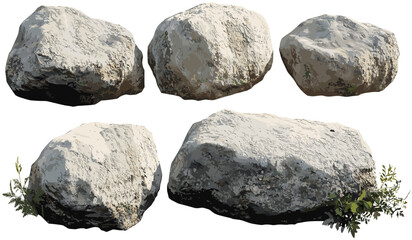 Nature vector rocks solid cutout png shapes, realistic stone texture, terrain, mountain, geology, landscape background, natural environment, outdoor elements, rough surfaces