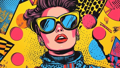 Vintage Posters And 80s-90s Comic Art Featuring Fashion Patches, Pins, And Stickers. Perfect For Cover Art, Book Design, Cd Covers, Ads, Posters, And Greeting Cards.