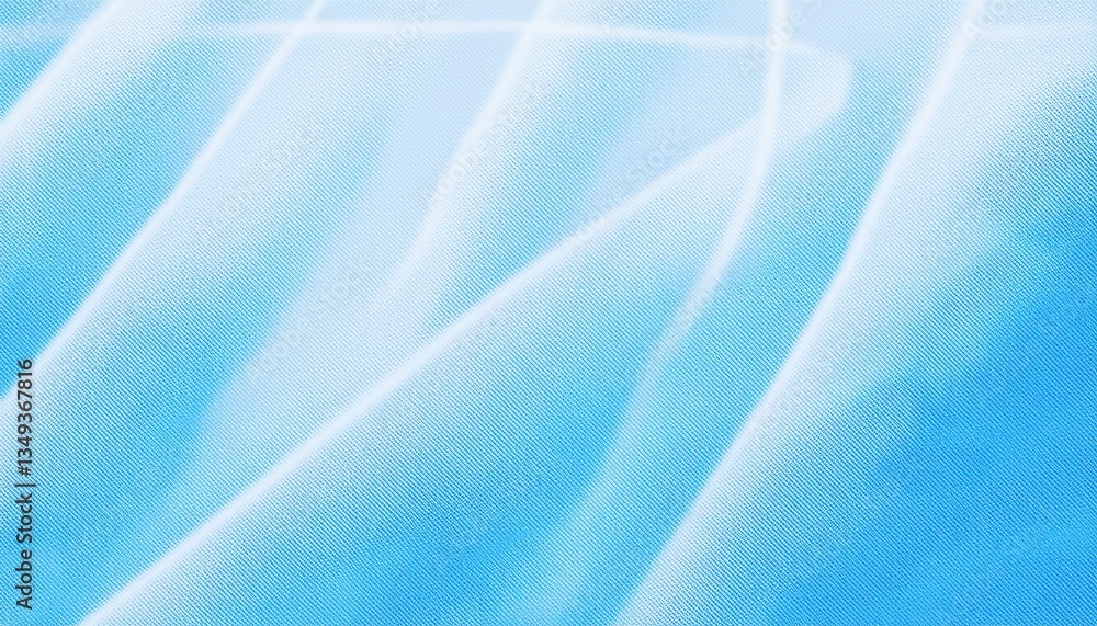 Leinwandbilder soft blue and white abstract textile texture background with gentle waves and diagonal fabric pattern, perfect for digital design, textile mockups, and stylish backdrops

