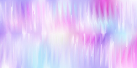 Vector abstract background with a glass distortion effect in soft pastel colors. A dreamy blend of pink, blue, and white creates an elegant and futuristic aesthetic. Perfect for digital designs