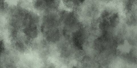 Black cloud textured sky background. white powder explosion on black background. dark gray smoky cloud texture. smoky and misty artistic watercolor effect.