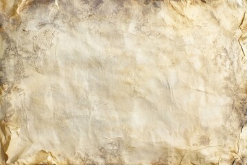 A textured aged paper background with imperfections and dark marks