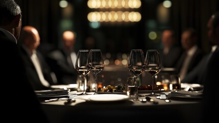 Elegant Dinner Party: A Luxurious Evening