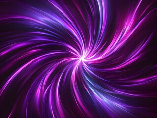 Obraz premium Abstract Purple and Pink Swirl Light Rays Background