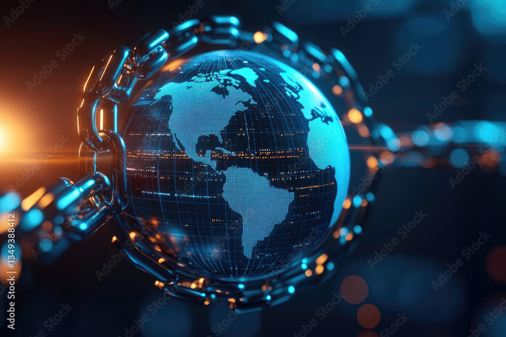 Poster locking data chains on a networked globe global privacy laws and international regulation conceptual