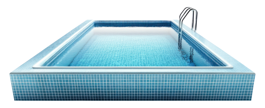 PNG Swimming pool water rectangular minimalist. - Powered by Adobe