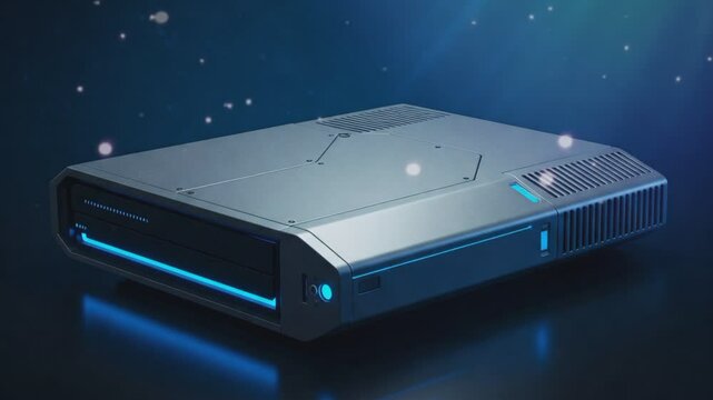 Game console for gaming background 