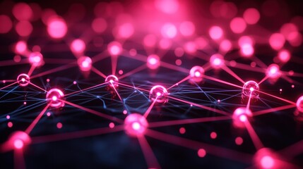 Network of interconnected spheres