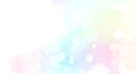 A dreamy watercolor splash with blended pastel tones, Ai Generated