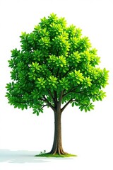 Fototapeta premium Branches of trees isolated against a clean white surface, white, greenery, nature