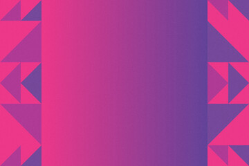 Triangular and Triangle Shapes and Designs Purple and Red Colors Grainy Texture Modern Abstract Background Geometric Background