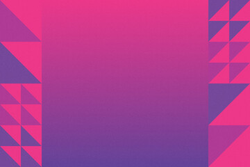 Triangular and Triangle Shapes and Designs Purple and Red Colors Grainy Texture Modern Abstract Background Geometric Background