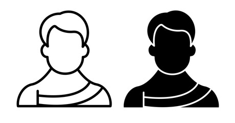 Hajj icons pack. vector illustrations designs