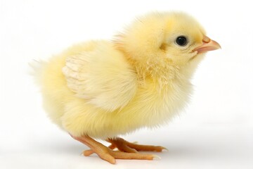 Fototapeta premium Easter chick isolated on transparent background