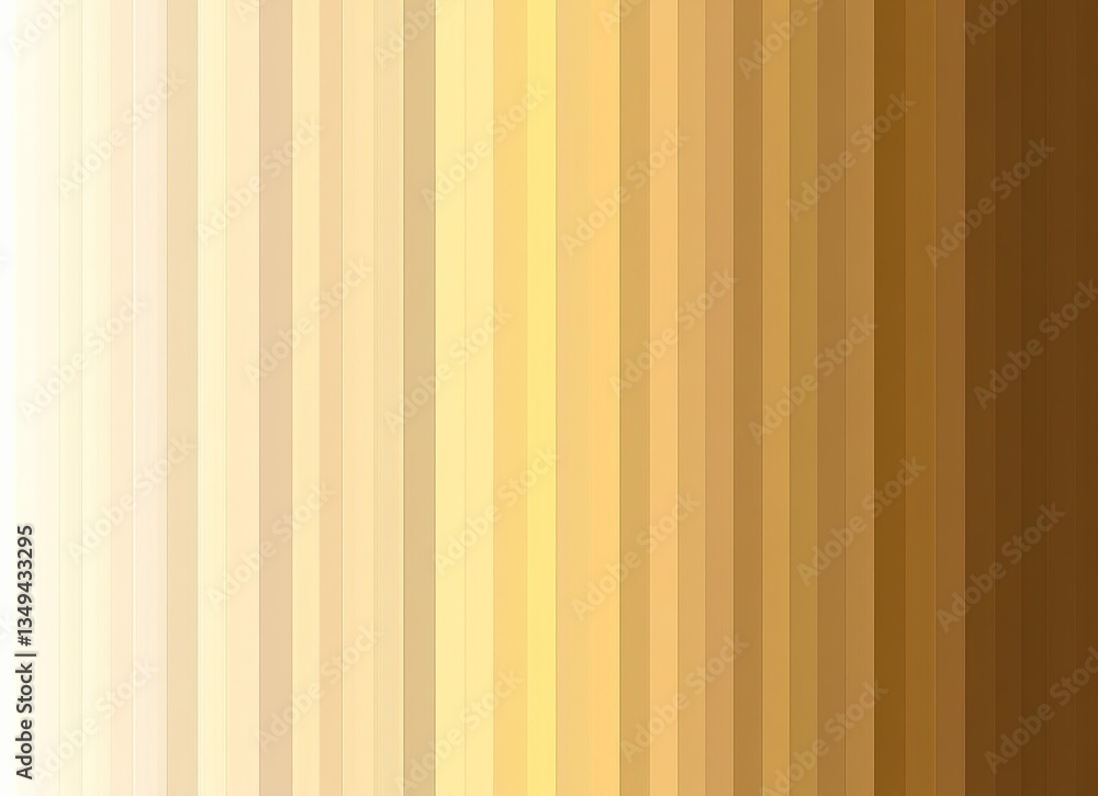 Poster a row of colors with the first one being white and the last one being brown. gold gradient backgroun