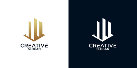 building logo design vector inspiration