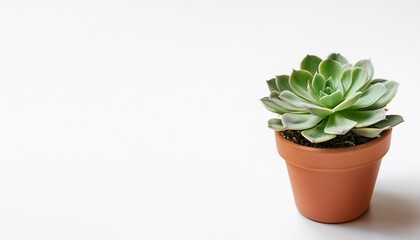 Fototapeta premium Small plants potted PPT picture