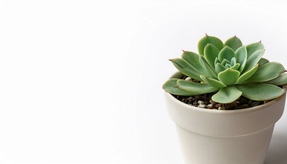 Small plants potted PPT picture